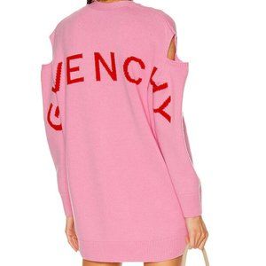 Givenchy Logo Jacquard Oversize Cardigan
